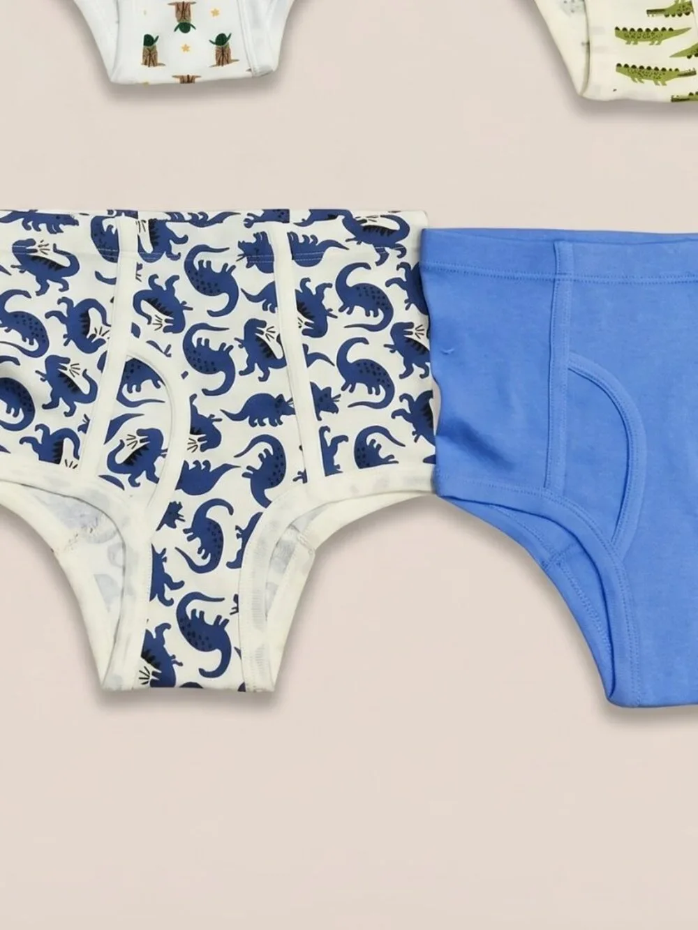 Animal 2  Size M - Boys Star Wars Dinosaur Briefs Underwear Cotton Comfort Pack